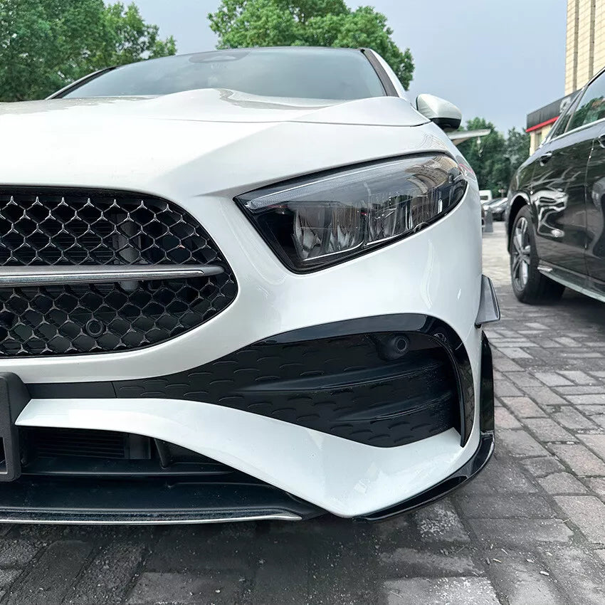 🔥AERO FLAPS SPLITTER ADATTO PER  Mercedes W177 Classe A facelift🔥
