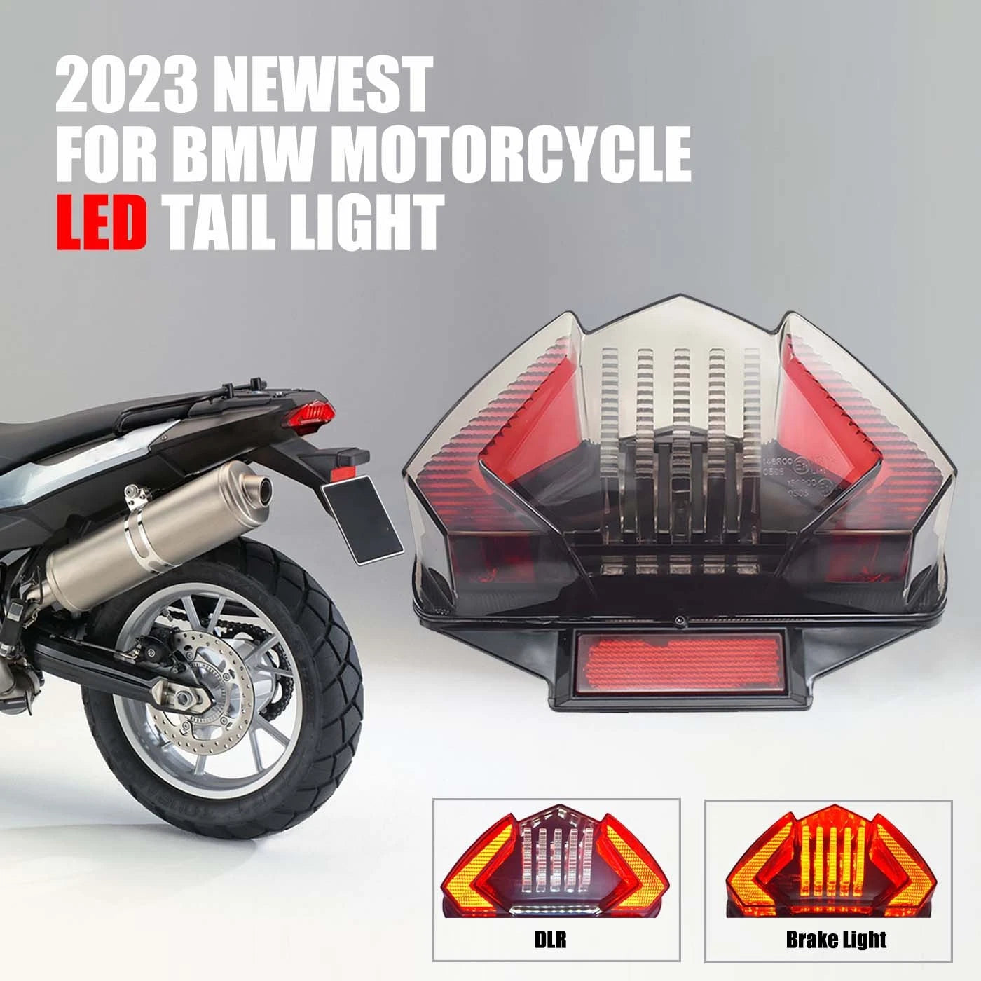 🔥Fanale Posteriore LED – BMW F650GS / F800 / G650GS / R1200GS ADV🔥
