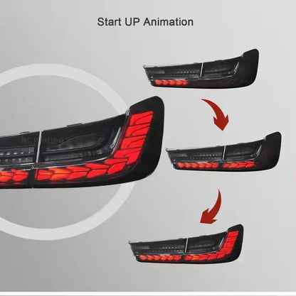 🔥Fanale Posteriore LED con Avvio Animato – BMW Serie 3 G20 / M3 (2019–2022)🔥