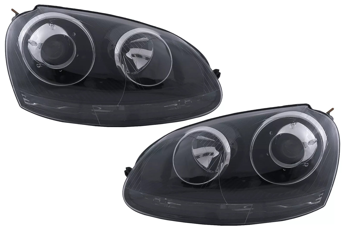 💎Look fari allo xeno per VW Golf 5 V Mk5 03-07 Jetta 05-10 GTI R32 Black Edit💎