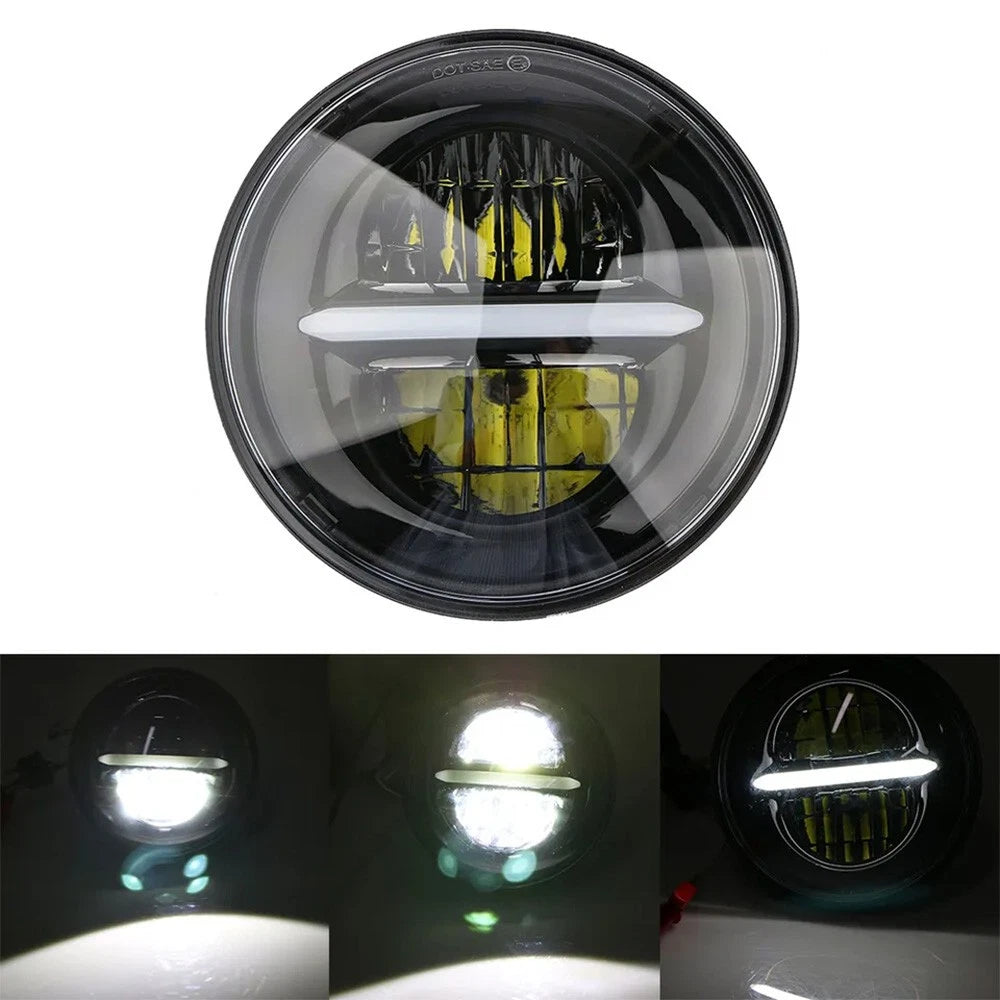 🔥Faro LED E24 + DRL – Harley-Davidson Sportster XL 1200 / 883 Iron🔥