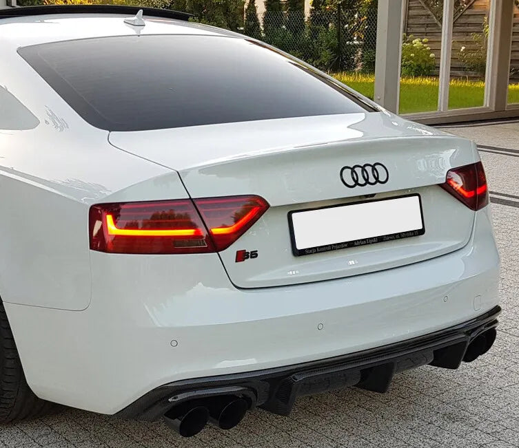 🌻DIFFUSORE ADATTO PER AUDI A5 SPORTBACK 8TA S-LINE (FACELIFT 2012-16)🌻