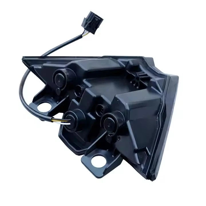Fanale Posteriore LED Fumè Per Moto Con Indicatori Di Direzione Integrati - Topzone Per Kawasaki Ninja 650R / ER-6 (2006-2008) - 3