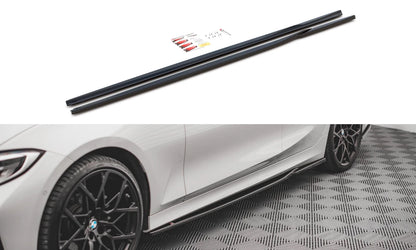 💫Street+ Sotto Minigonne (Nero Lucido) adatte per BMW Serie 3 G20 / G21 💫