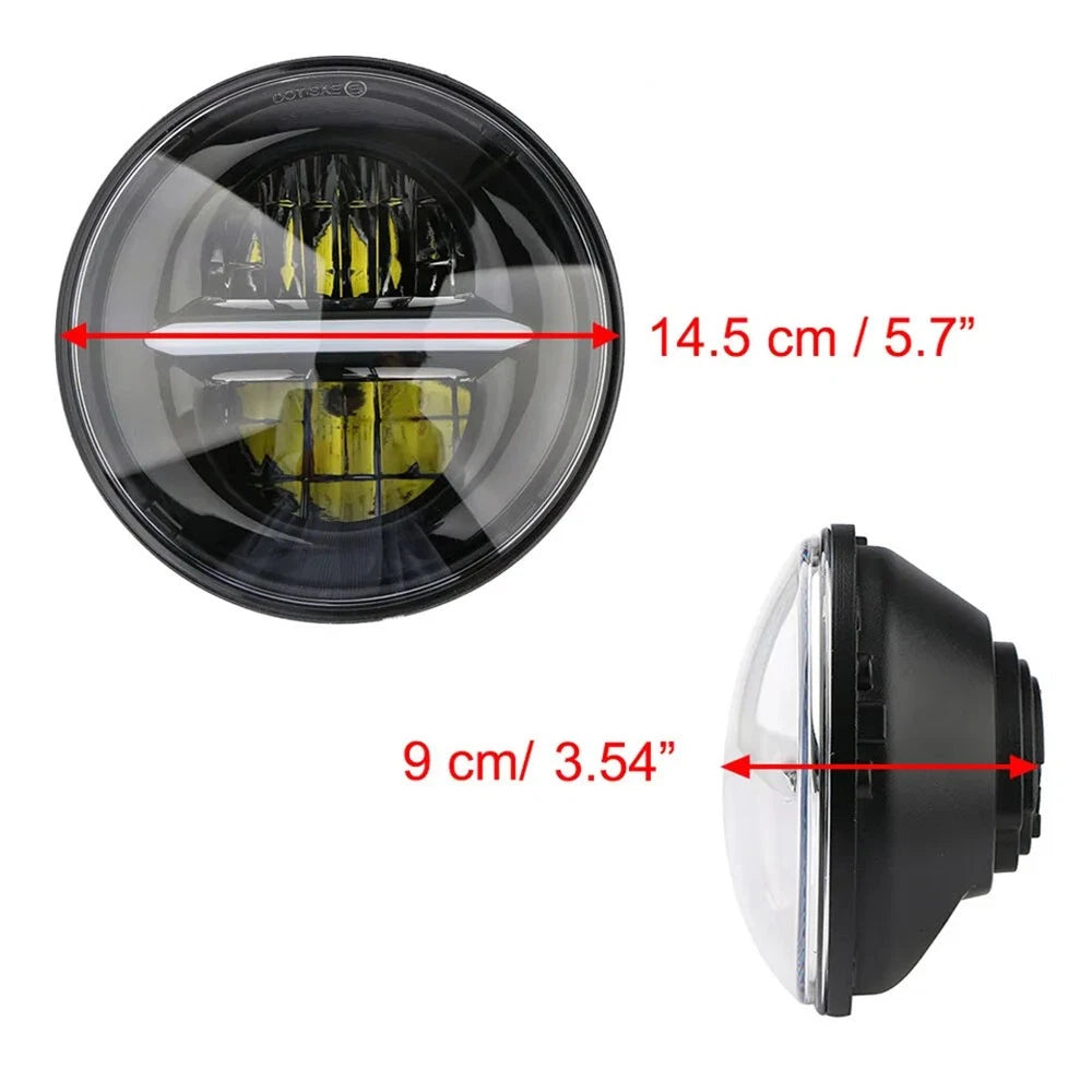 🔥Faro LED E24 + DRL – Harley-Davidson Sportster XL 1200 / 883 Iron🔥