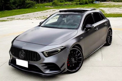 🤩MERCEDES CLASSE A W177 V177 CALANDRE/GRILLE NOIR PANAMERICANA STYLE 2018-22🤩
