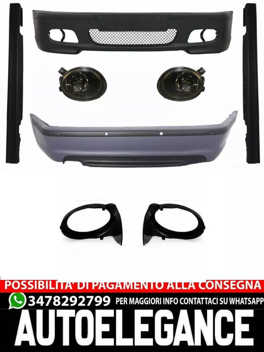 Kit carrozzeria adatto per BMW Serie 3 E46 Berlina (1998-2004) Paraurti con PDC