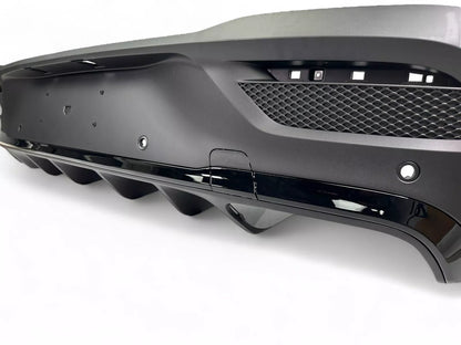 Diffusore+ terminali di scarico NERO ADATTO PER Mercedes W167 GLE COUPE