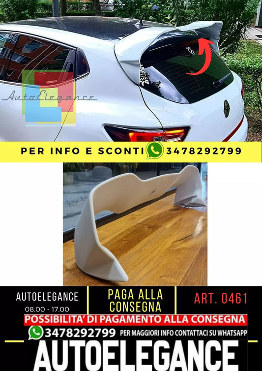 Spoiler Renault Rs Clio 4 IV Rs Rau