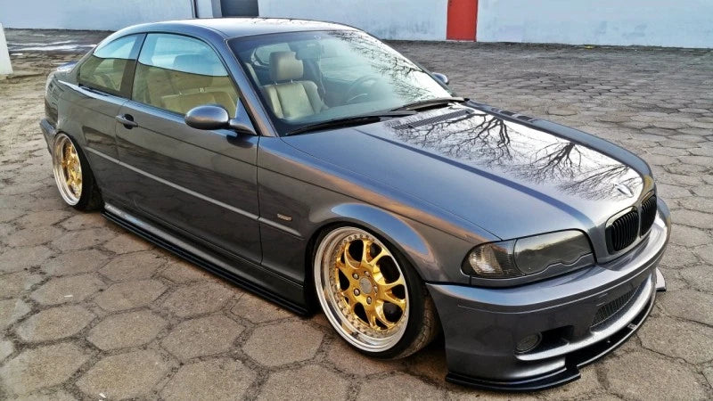 💕Sotto minigonne    adatto per BMW 3 E46 M Sport Coupè  nero lucido 💕