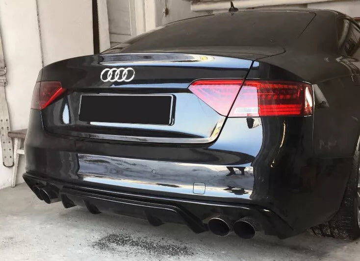 DIFFUSORE ADATTO PER  AUDI A5 SPORTBACK 8TA S-LINE