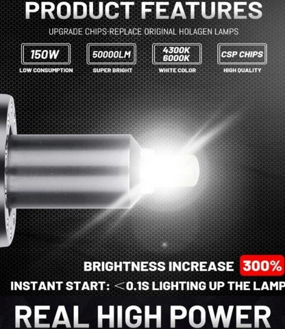 🔥KIT LED PER HYNDAI i40 ANABAGLIANTI H7 CANBUS Bianco 6500K 360 gradi🔥