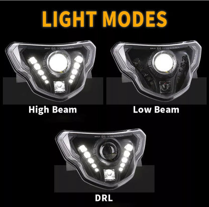 🔥Faro LED E24 DRL + Angel Eye – BMW G310GS / G310R🔥