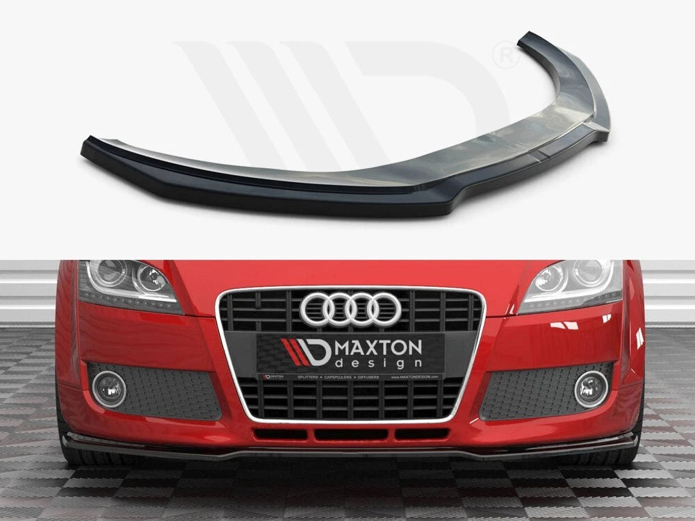 💕 Splitter adatto per  Audi TT 8J   nero lucido 💕
