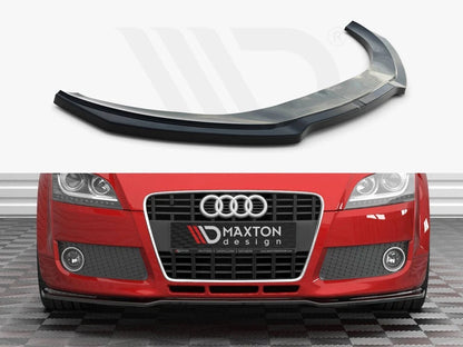 💕 Splitter adatto per  Audi TT 8J   nero lucido 💕