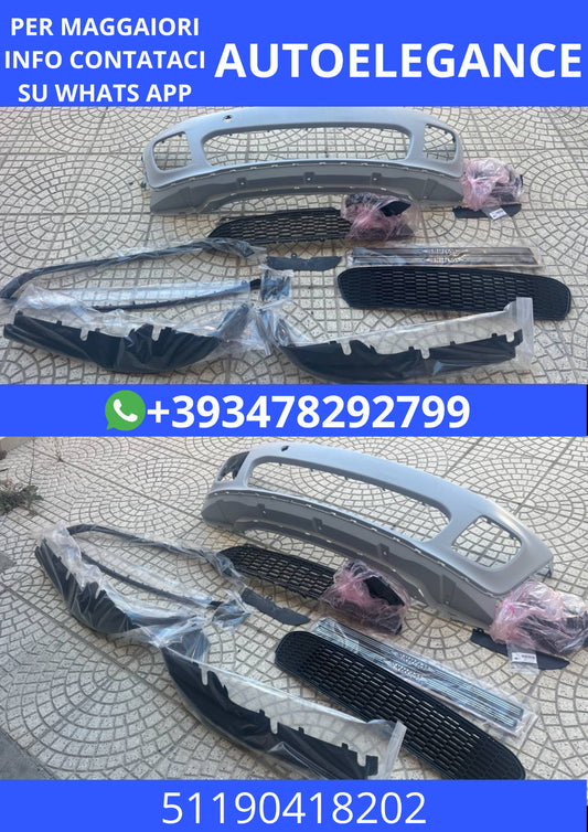🎀51190418202 Paraurti anteriore MINI JCW stile Aero II senza sensori di parcheggio🎀