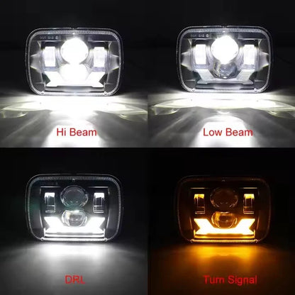 🔥Fanali Frontali LED + Frecce – Fiat 126 / 126 BIS (1972–1992)🔥