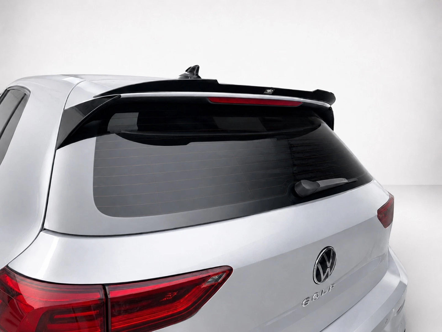👉Estensione Spoiler Tetto Nero Lucido per VW Golf MK8 Standard / R-Line / GTE👈