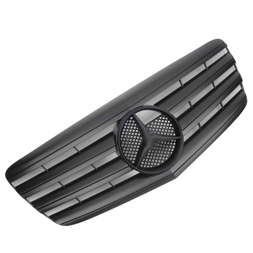 Grille for Mercedes W211 S211 E AB 2006 Matt Black AMG 