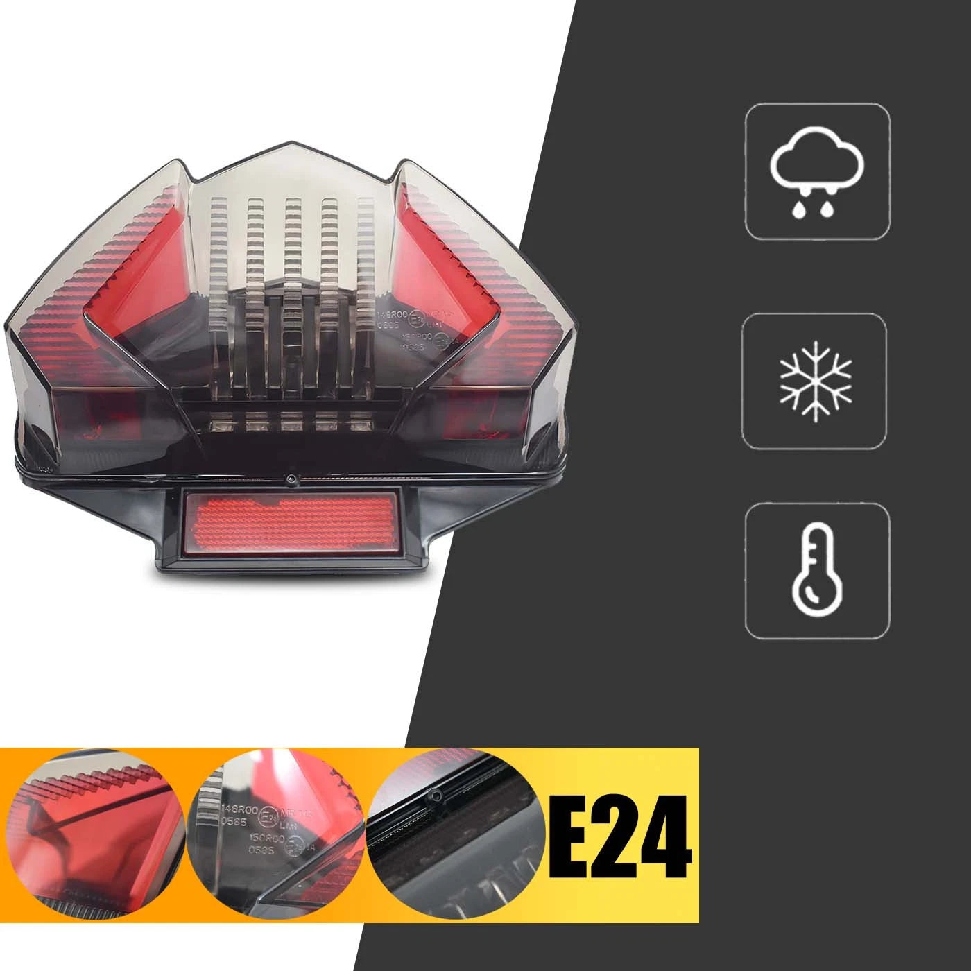 🔥Fanale Posteriore LED – BMW F650GS / F800 / G650GS / R1200GS ADV🔥