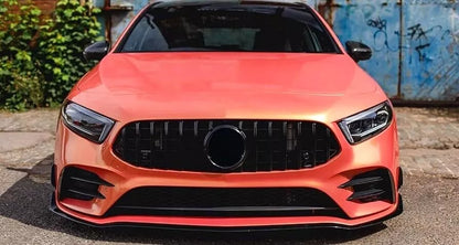 🤩MERCEDES CLASSE A W177 V177 CALANDRE/GRILLE NOIR PANAMERICANA STYLE 2018-22🤩