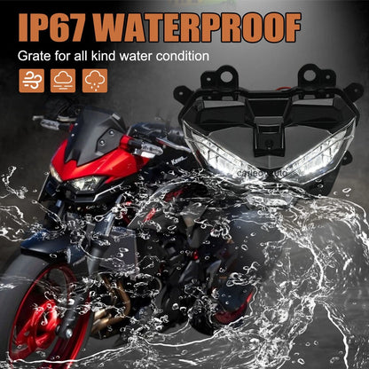 🔥Faro LED Hi/Low Beam Plug&Play – Kawasaki Z500 / ER500 2024🔥