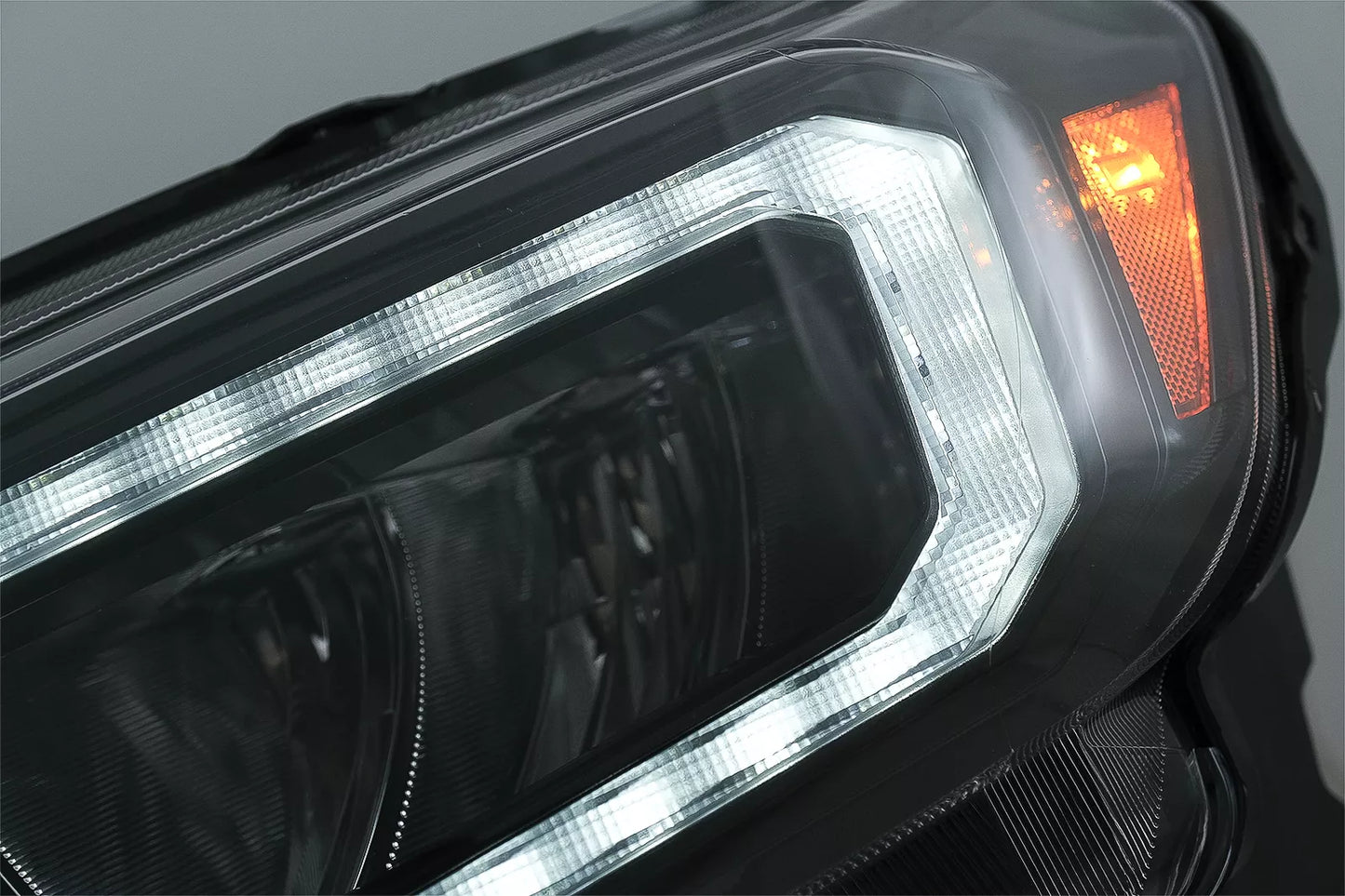 ✨LHD Fari Barra luminosa LED per Ford Ranger 15-20 Full Housing nero Dinamico✨