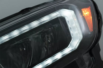 ✨LHD Fari Barra luminosa LED per Ford Ranger 15-20 Full Housing nero Dinamico✨