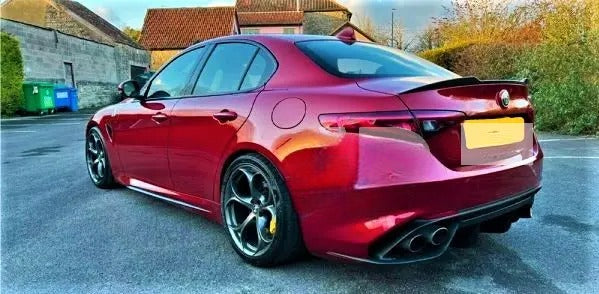 😎Carbon Fiber Rear Spoiler Fit For Alfa Romeo Giulia 952😎