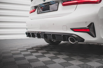 💫Street+ Diffusore Posteriore adatto per BMW Serie 3 G20 / G21 Nero Lucido💫