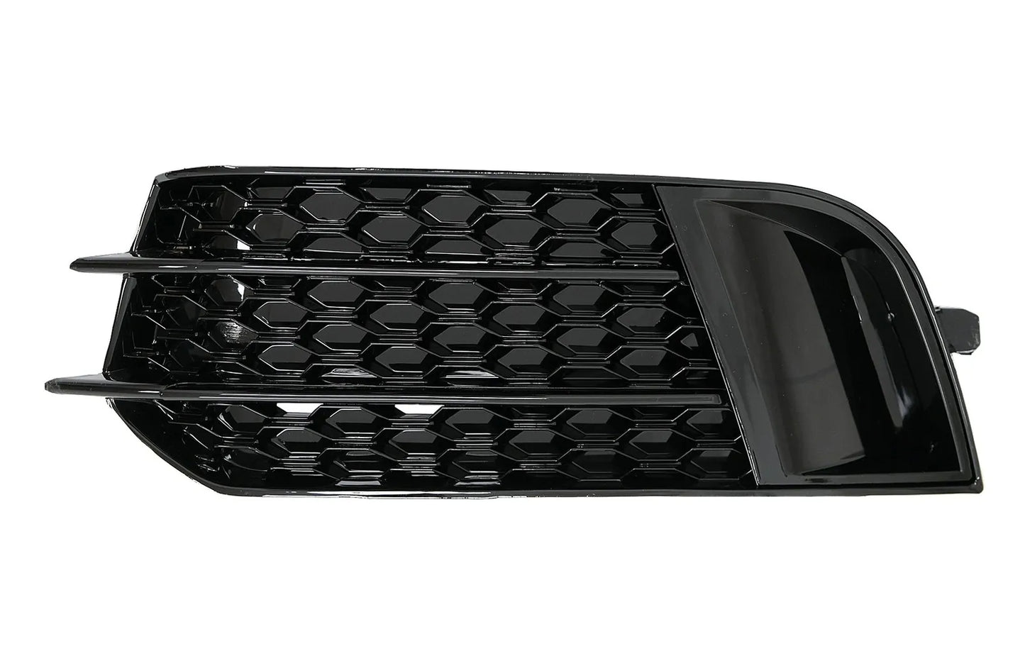 🤩Lato griglie Coperture fendinebbia per Audi A1 8X 2010-2015 RS1 Look Nero🤩