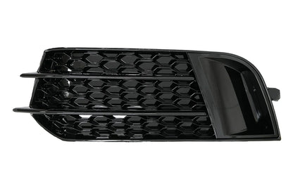 🤩Lato griglie Coperture fendinebbia per Audi A1 8X 2010-2015 RS1 Look Nero🤩