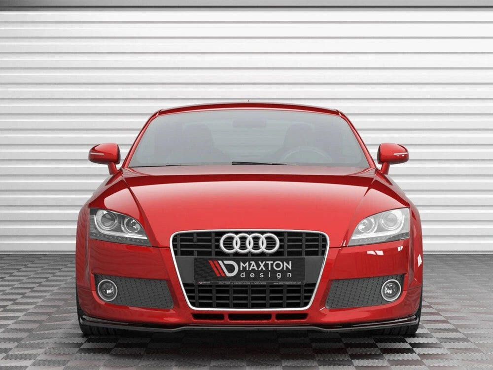 💕 Splitter adatto per  Audi TT 8J   nero lucido 💕