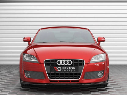 💕 Splitter adatto per  Audi TT 8J   nero lucido 💕