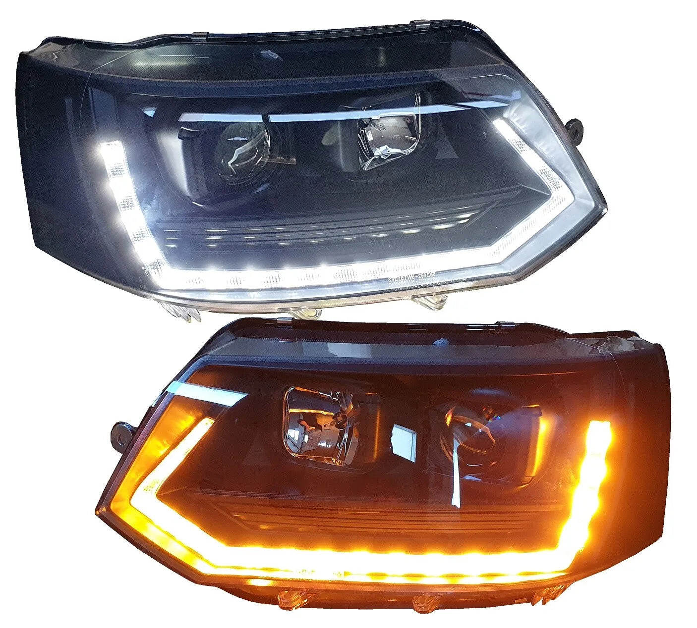 Fari per VW T5 GP Bus 09-15 Facelift Frecce Led Dinamiche Sonar