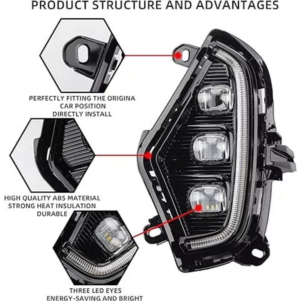 🔥Faro LED con Svolta + DRL + Fendinebbia – Toyota RAV4 (2019–2022)🔥