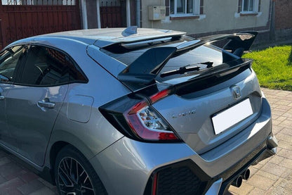 Honda Civic 10 hatchback 2016-20 SPOILER POSTERIORE DEL BAGAGLIAIO ABS base nera