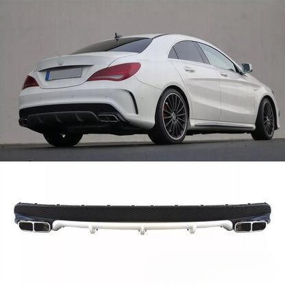 ❤️‍🔥Diffusore posteriore terminale di scarico doppio per Mercedes CLA C117❤️‍🔥
