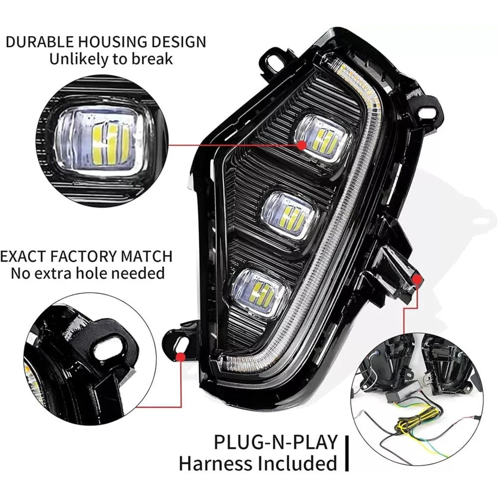 🔥Faro LED con Svolta + DRL + Fendinebbia – Toyota RAV4 (2019–2022)🔥