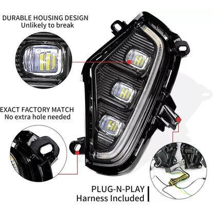 🔥Faro LED con Svolta + DRL + Fendinebbia – Toyota RAV4 (2019–2022)🔥