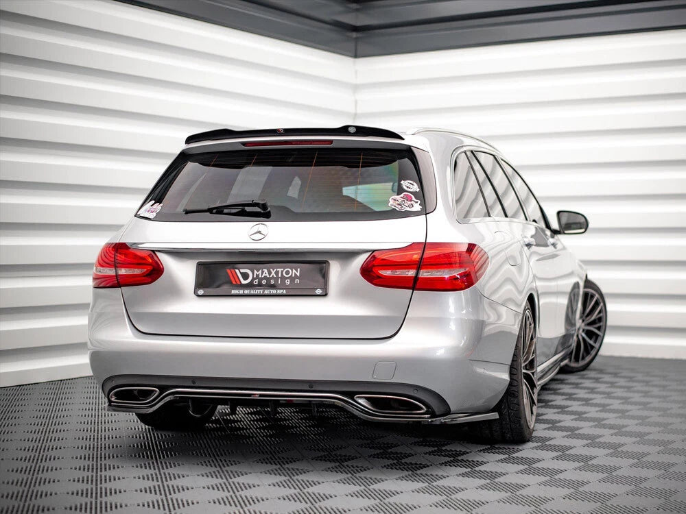 💕Spoiler  adatto per   Mercedes C Estate S205 Facelift nero lucido 💕
