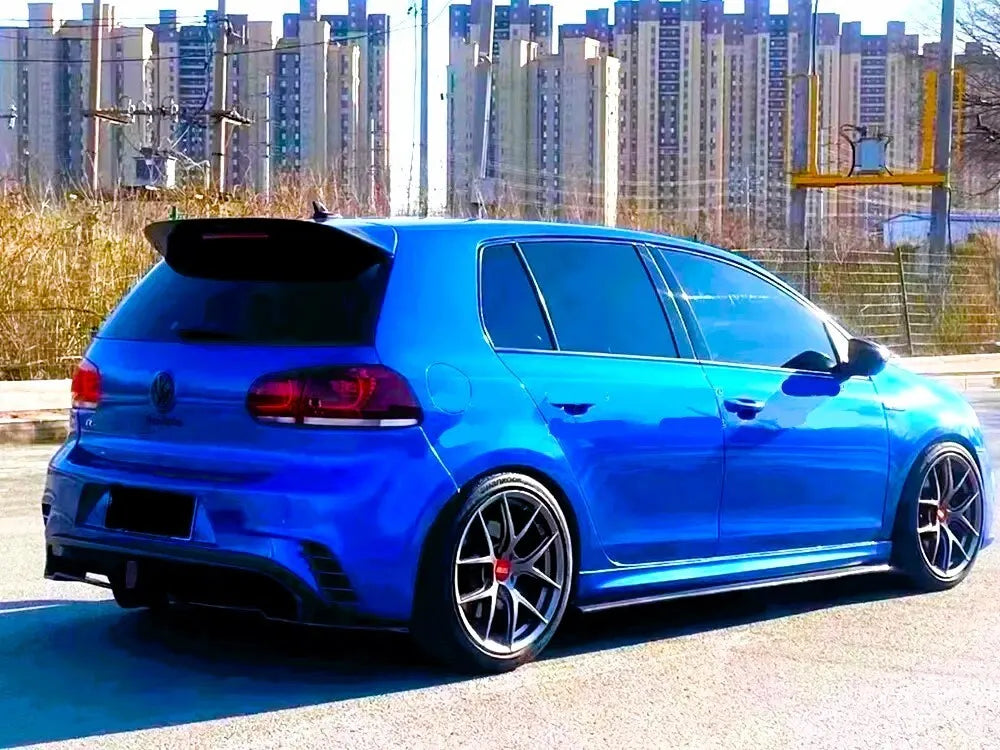 😍Spoiler nero lucido adatto per VW Golf MK6 GTD GTI R20 R 2008-2013😍