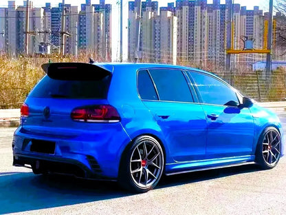 😍Spoiler nero lucido adatto per VW Golf MK6 GTD GTI R20 R 2008-2013😍