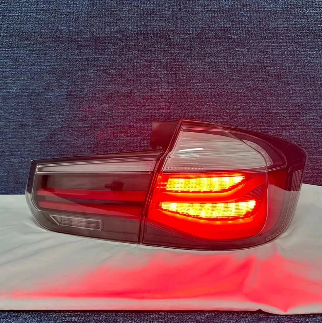 🔥Coppia Fanali Posteriori LED Neri – BMW Serie 3 F31 Berlina (2012–2018)🔥