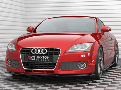 💕 Splitter adatto per  Audi TT 8J   nero lucido 💕