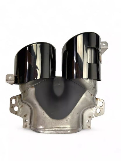 Diffusore+ terminali di scarico NERO ADATTO PER Mercedes W167 GLE COUPE