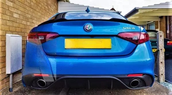 😎Carbon Fiber Rear Spoiler Fit For Alfa Romeo Giulia 952😎
