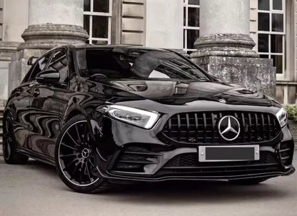 🤩MERCEDES CLASSE A W177 V177 CALANDRE/GRILLE NOIR PANAMERICANA STYLE 2018-22🤩