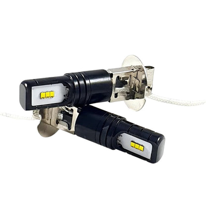 🖤LED FOG LIGHT KIT VW ​​POLO 9N UP TO 2005 LED LAMPS H3 WHITE 7000 LUMEN🖤 