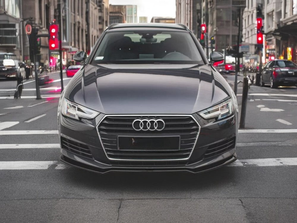 ✨Splitter Anteriore V2 Lucido ABS ADATTO PER Audi A4 B9 2015-2019✨